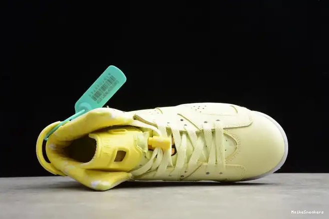 MaikeSneakers Floral Retro Dynamic Yellow (GS) Jordan Air 543390-800 6 0403